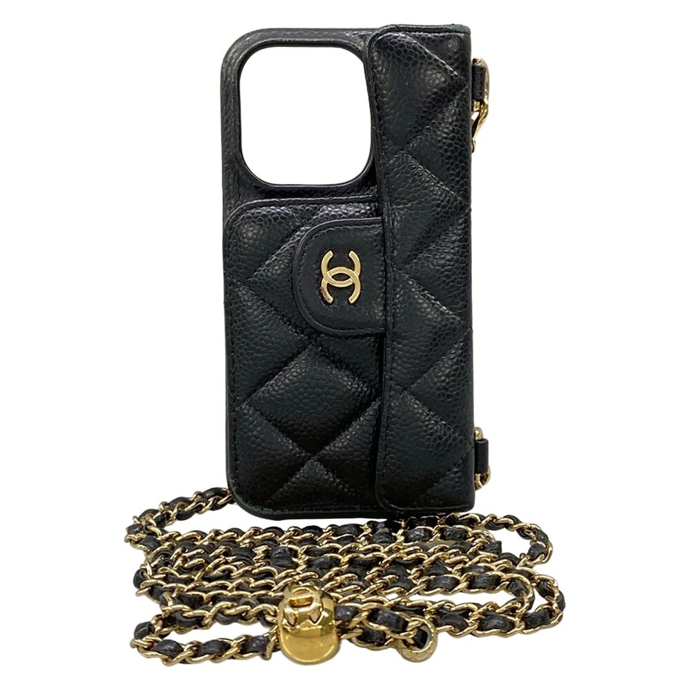 Chanel Matelasse Black Calfskin #355063C85B
